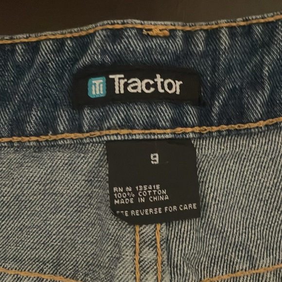 TRACTOR JEANS SIZE 9 Distressed - Picture 2 of 6